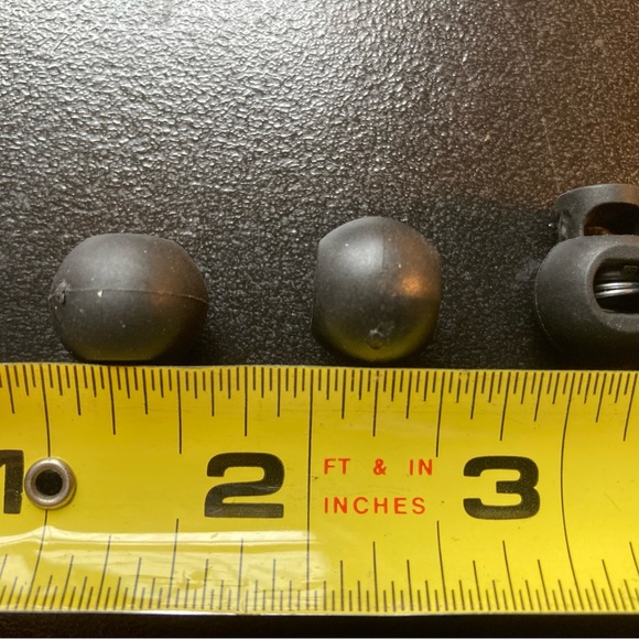 50 elastic cord fasteners with spring toggle Arts and Crafts DIY projects - Picture 7 of 16